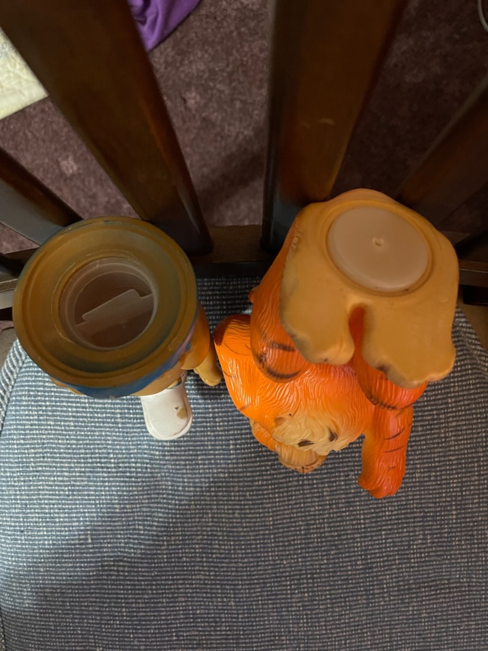 Kids Orange Lion and Brown Duck piggy banks! - Set of 2 - Picture 3 of 7